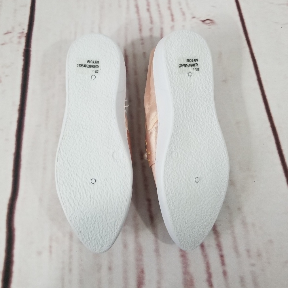 Pink Pearl Sateen Skate Shoes - Picture 5 of 7
